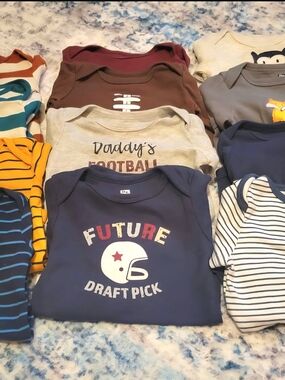 6-9 Month Long Sleeve Onesie